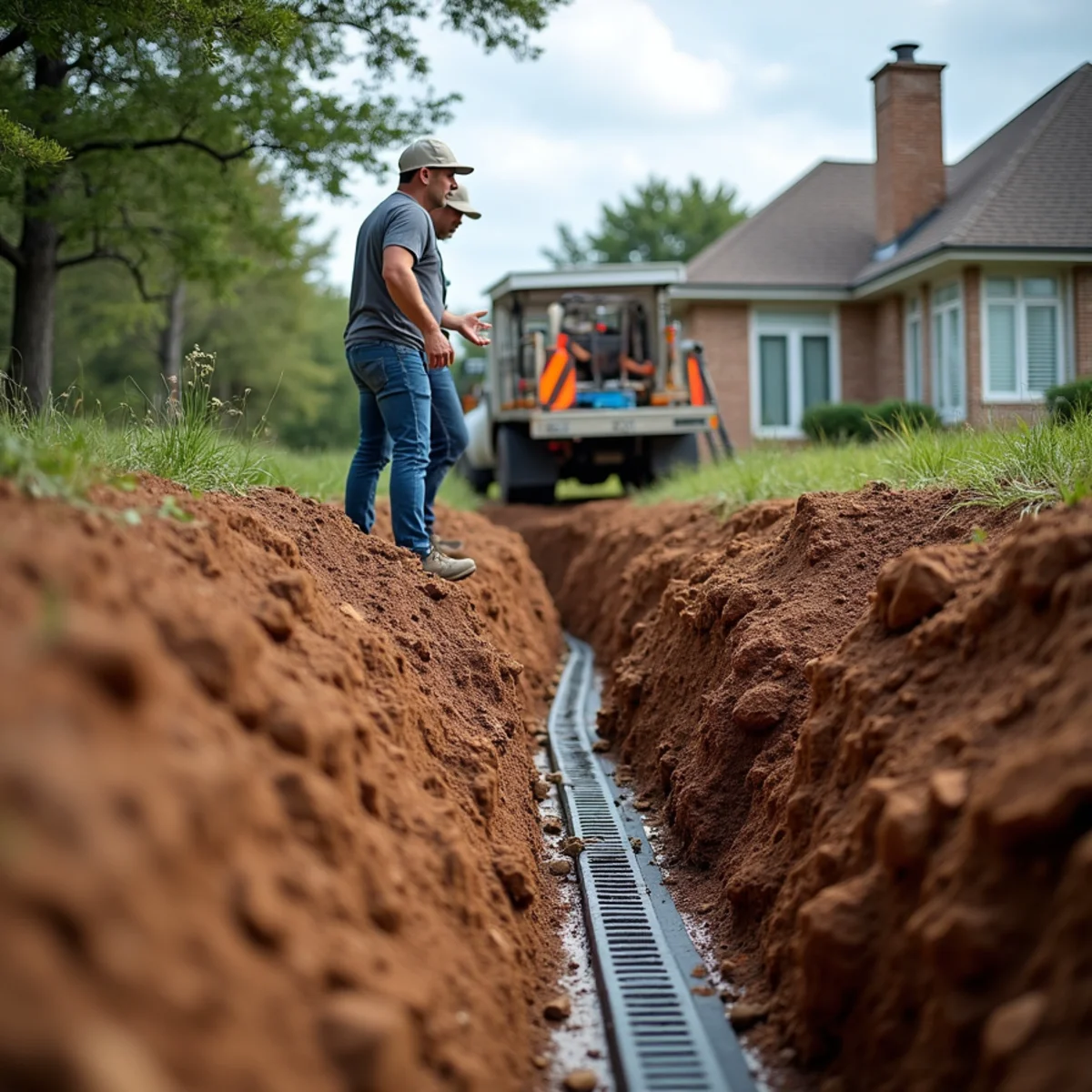 French Drain Cost Breakdown: Solving Blackland Clay Flooding